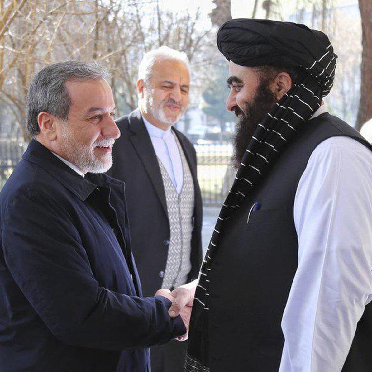 Iran's foreign minister meets the Taliban in the first visit to Kabul in 8 years